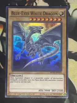 Yugioh: Blue-Eyes White Dragon - MVP1-ENSV4 - Ultra Rare - Limited Edition - NM - Image 1
