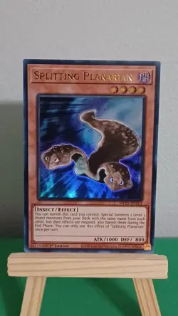 2025 Yugioh Splitting Planarian MP25-EN263 Ultra Rare 1st Edition Fresh Pull - Image 1