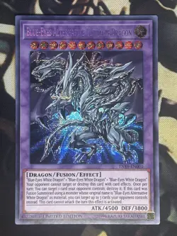 Yugioh: Blue-Eyes Alternative Ultimate Dragon - TN19-EN001 Prismatic Limited NM - Image 1