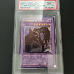 YuGiOh PSA10 Black Neos EU Relief Power of the Duelist POTD-DE033 - Image 2