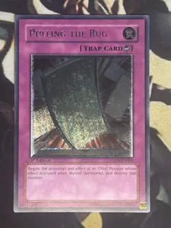 Yugioh: Pulling The Rug - STON-EN060 - Ultimate Rare - 1st Edition - NM - Image 1