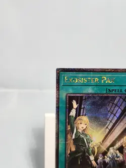 Exosister Pax RA02-EN066 Quarter Century Secret Rare 1st Edition Yugioh - Image 2