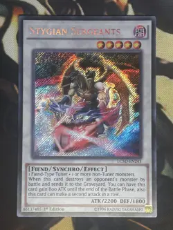 Yugioh: Stygian Sergeants - LC5D-EN243 - Secret Rare - 1st Edition - NM - Image 1