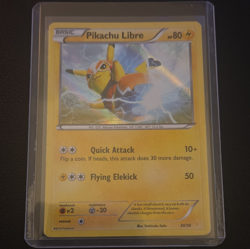 Pokemon TCG Pikachu Libre 30/30 XY Trainer Kit Promo Holo English 2016 - Image 1