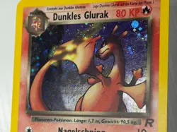 Dunkles Glurak / (Dark Charizard) 4/82 Team Rocket Holo German Pokemon - Image 3