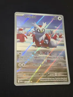 Delibird 152/132 Illustration Rare Mega Evolution Pokemon Near Mint - Image 2