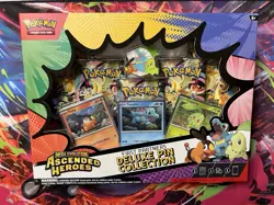 Pokemon TCG Mega Evolution Ascended Heroes 🔥 Deluxe Pin Collection Box 🔥 - Image 1