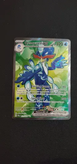 Pokemon Quaguaval ex 235/193 Paldea Evolved Ultra Rare Full Art - Image 1