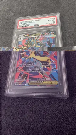 Pokemon TCG Mega Lucario EX 160/132 Ultra Rare Holo - Image 3