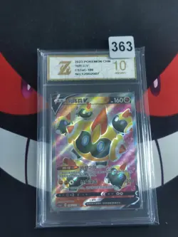 Chinese Falinks V 186/135 cs1a Sword & Shield Super Rare Holo Pokemon-Z gold 10 - Image 1