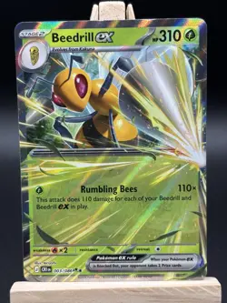 Beedrill Ex 003/086 - Double Rare - Chaos Rising - Pokemon TCG - Image 1