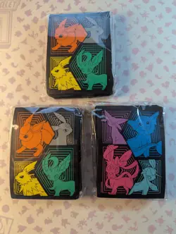 Pokemon Evolving Skies ETB Sleeves 3 Packs Of Sleeves - Image 1