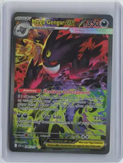 Pokemon TCG ME2.5 Ascended Heroes Mega Gengar ex 284/217 SIR Holo NM - Image 1
