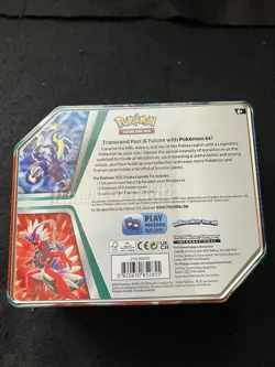 2023 Pokemon TCG Paldea Legends Tin Koraidon EX Sealed 5 Booster Packs🔥🧌🔥 - Image 2