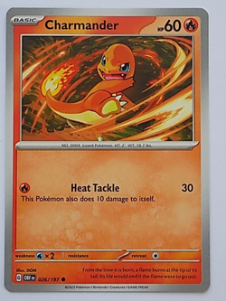Charmander 026/197 & Charmeleon 027/197 Obsidian Flames Pokemon - Image 3