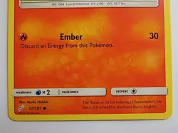 Charmander 12/181 & Charmeleon 13/181 Sun & Moon Team Up Pokemon - Image 5