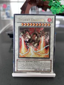 Yu-Gi-Oh! TCG Trident Dragion Raging Battle RGBT-EN043 1st Edition Ultra Rare - Image 1