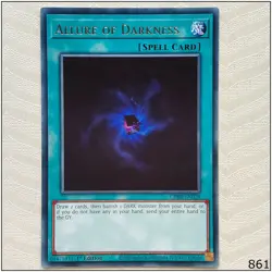 Allure of Darkness - CRBR-EN028 - Rare 1st Edition Yugioh - Image 1