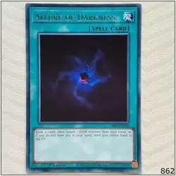 Allure of Darkness - CRBR-EN028 - Rare 1st Edition Yugioh - Image 1