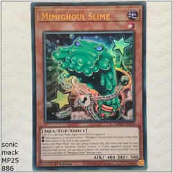 Mimighoul Slime - MP25-EN258 - Ultra Rare 1st Edition Yugioh - Image 1