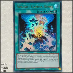 Spright Gamma Burst - BLTR-EN105 - Ultra Rare 1st Edition Yugioh - Image 1