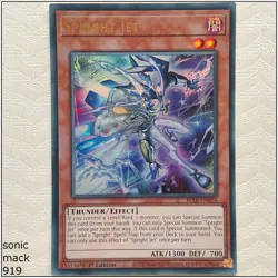 Spright Jet - BLTR-EN076 - Ultra Rare 1st Edition Yugioh - Image 1