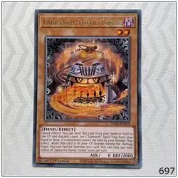 Labrynth Stovie Torbie - TAMA-EN019 - Rare 1st Edition Yugioh - Image 1
