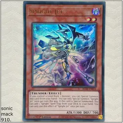 Spright Jet - BLTR-EN076 - Ultra Rare 1st Edition Yugioh - Image 1