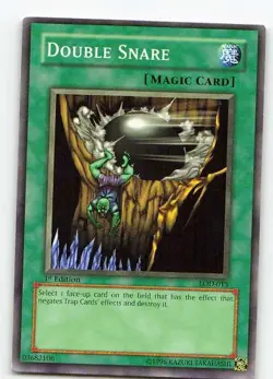 Double Snare LOD-015 Legacy of Darkness Common NM Yu-Gi-Oh - Image 1