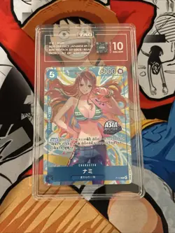 One Piece TCG | Nami | ASIA Mini Tin Vol.2 Promo | P-112 TAG 10 - Image 1