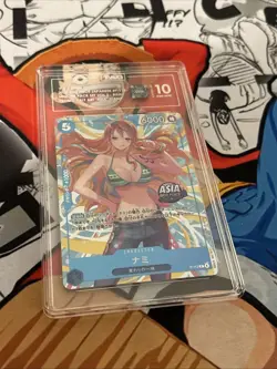 One Piece TCG | Nami | ASIA Mini Tin Vol.2 Promo | P-112 TAG 10 - Image 2