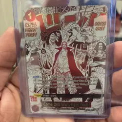 One Piece TCG Come On!! We'll Fight You!! (Alternate Art) Foil #OP09-020 NM - Image 1