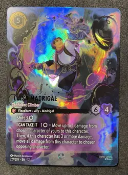 Lorcana Luisa Madrigal Confident Climber Enchanted Wilds Unknown 227/204 - Image 1