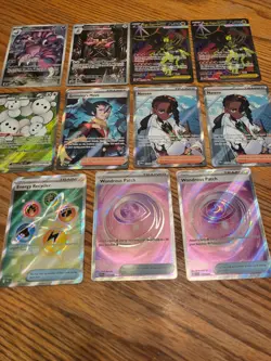 11 Lot Pokemon TCG Illustration Ultra Rare Cards Paradox Rift Perfect Order - Image 4