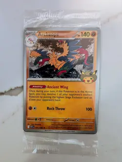 Archeops Pokemon TCG Promo Card | Pokemon Fossil Field Museum Chicago Exclusive - Image 1