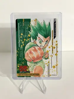 Hunter x Hunter Killua Gon Card Set Weekly Shonen Jump 55th Anniversary Unused - Image 2