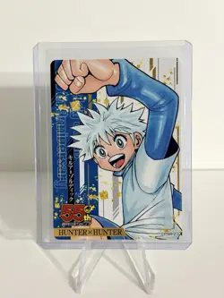 Hunter x Hunter Killua Gon Card Set Weekly Shonen Jump 55th Anniversary Unused - Image 4