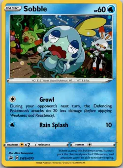 Sobble - SWSH073 - SWSH: Sword & Shield Promo Cards Pokemon TCG NM - Image 1