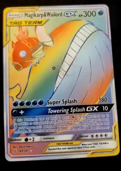 Pokemon TCG TAG TEAM GX 3-Card Lot Holo English 2019 Team Up Cosmic Eclipse - Image 1