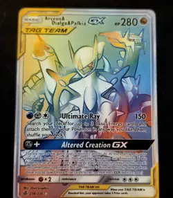 Pokemon TCG TAG TEAM GX 3-Card Lot Holo English 2019 Team Up Cosmic Eclipse - Image 3