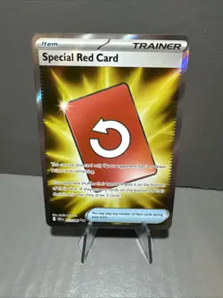 Pokemon Card - Special Red Card 113/086 Me04: Chaos Rising Holo Near Mint - Image 1