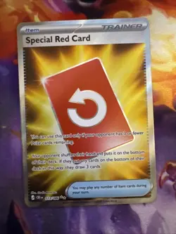 Pokemon Card - Special Red Card 113/086 Me04: Chaos Rising Holo Near Mint - Image 3