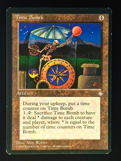 MTG - Time Bomb - LP - Ice Age - RARE - EN - REG - Image 1