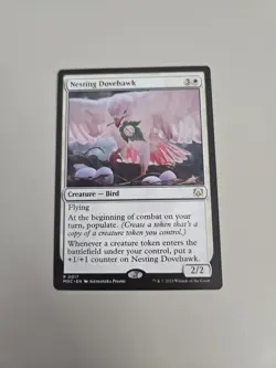 Nesting Dovehawk - MTG March of the Machine: Commander - NM - Image 1