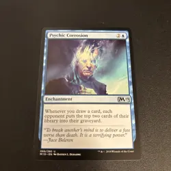 MTG - Psychic Corrosion - Near Mint, English - Core Set 2019 MTG Magic - Image 1