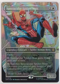 MTG Spectacular Spider-Man (Borderless) Marvel's Spider-Man Foil 0014 - Image 1