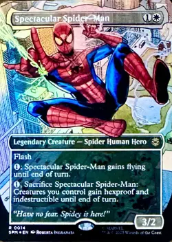 Spectacular Spider-Man (Borderless) Marvel's Spider-Man Foil - Image 1