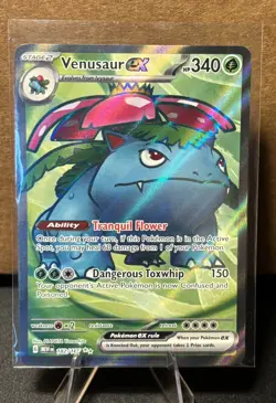 Pokemon TCG Venusaur ex Scarlet & Violet - 151 182/165 Holo Ultra Rare NM - Image 1