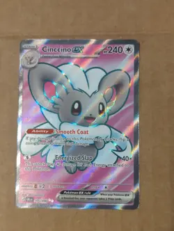 Pokemon TCG Cinccino EX Full Art 105/086 Chaos Rising Ultra Rare NM - Image 1
