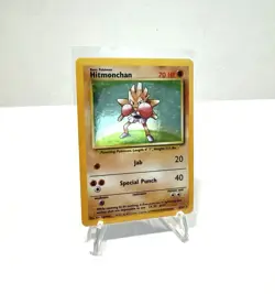 HITMONCHAN - 1999 Base Set 7/102 - Pokemon Card 151 WOTC - NEAR MINT - Image 1